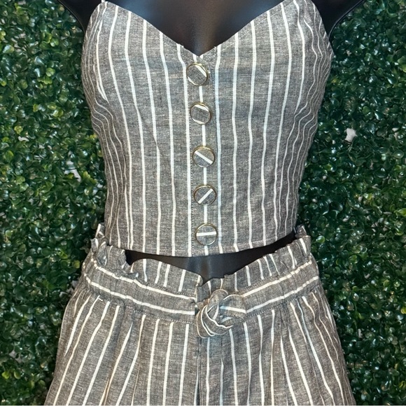 NWT‎ Express Matching Tank & Shorts/ Gray & White / XS/S - Picture 13 of 13